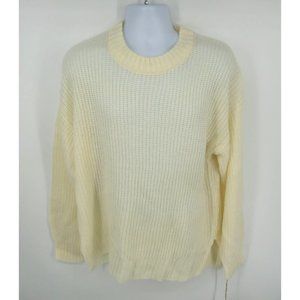 TRUE CRAFT Womens Step Hem Crew Neck Sweater 3X NWT  $44